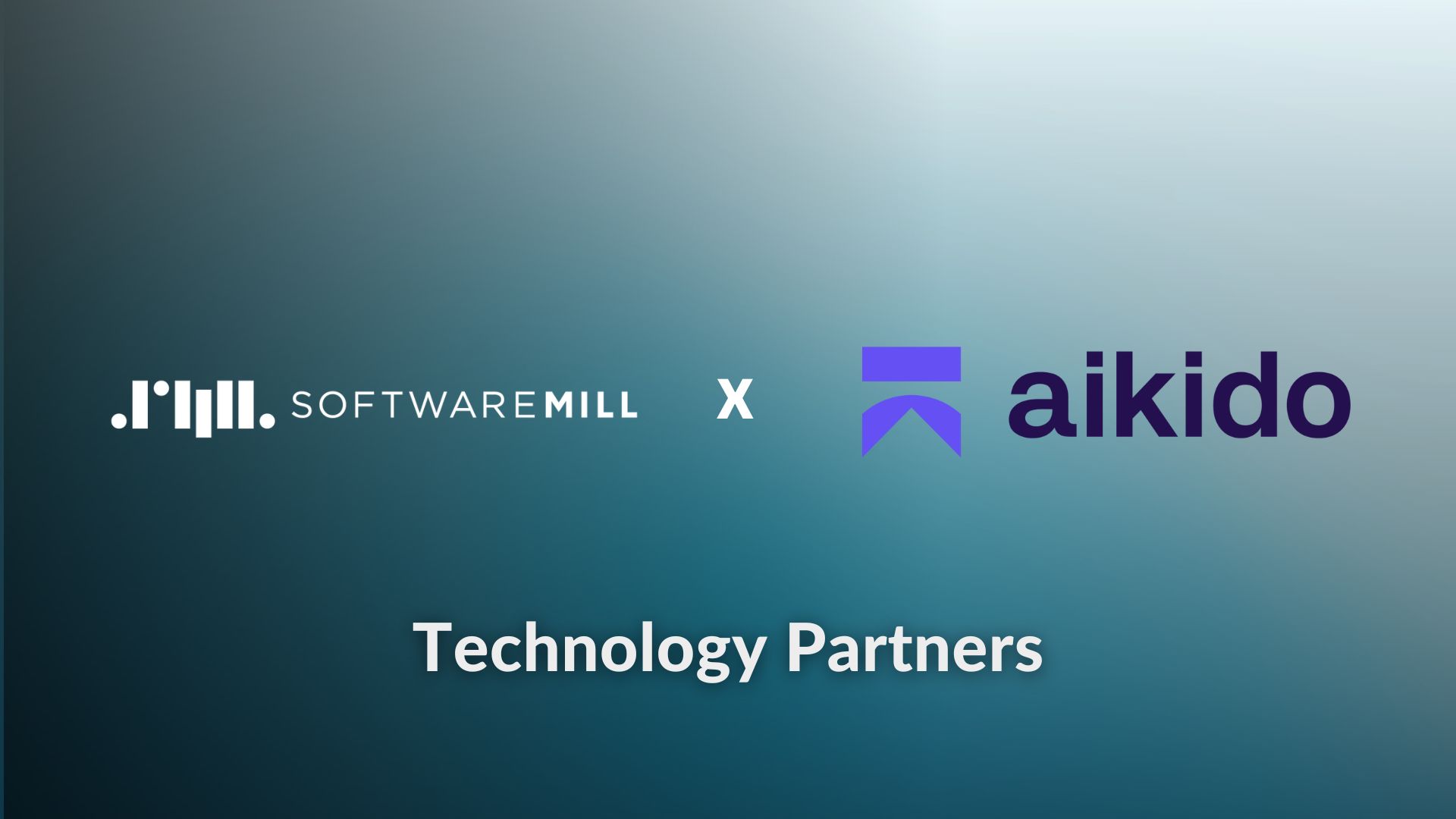 SoftwareMill and Aikido partnership announcement - cover photo